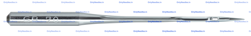 Needle — rear view
