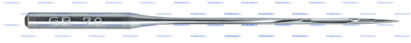 Needle — rear view