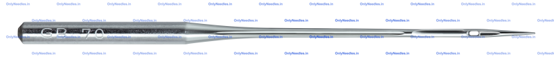 Needle — front view