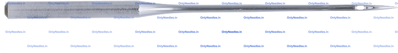Needle — rear view