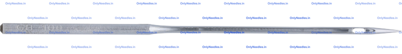 Needle — rear view