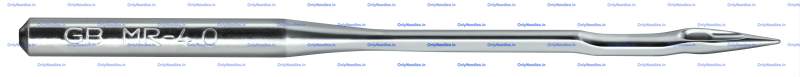 Needle — rear view