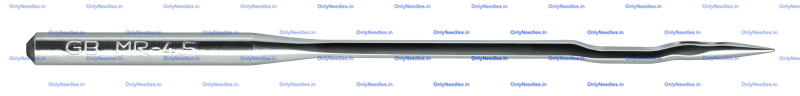 Needle — rear view