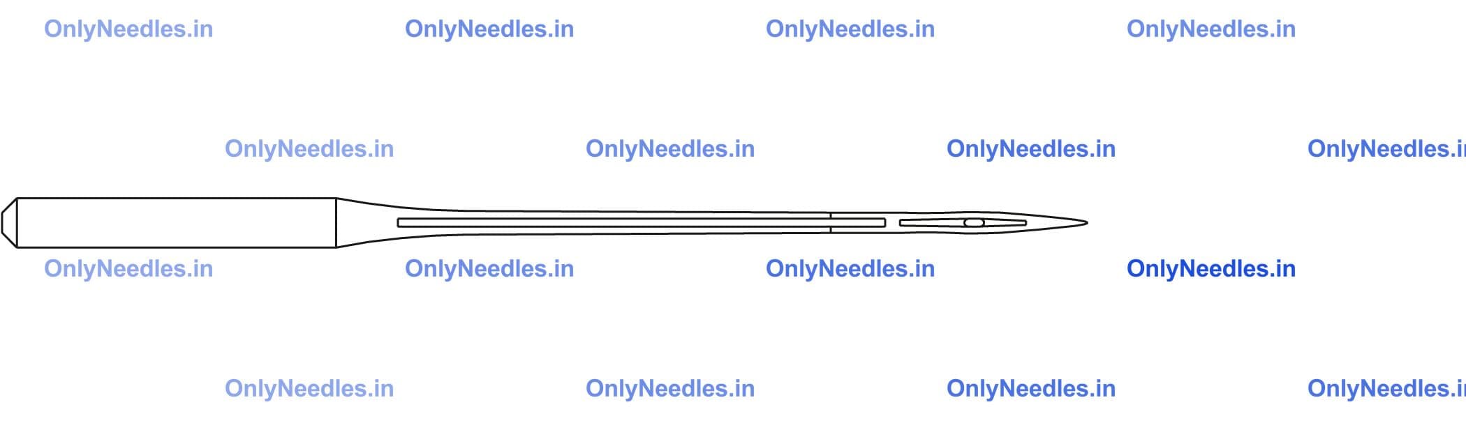 Needle — side view