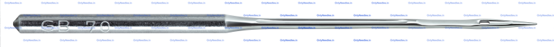 Needle — rear view