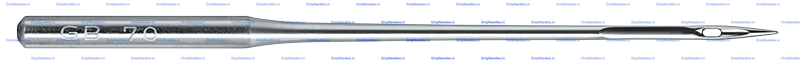 Needle — front view