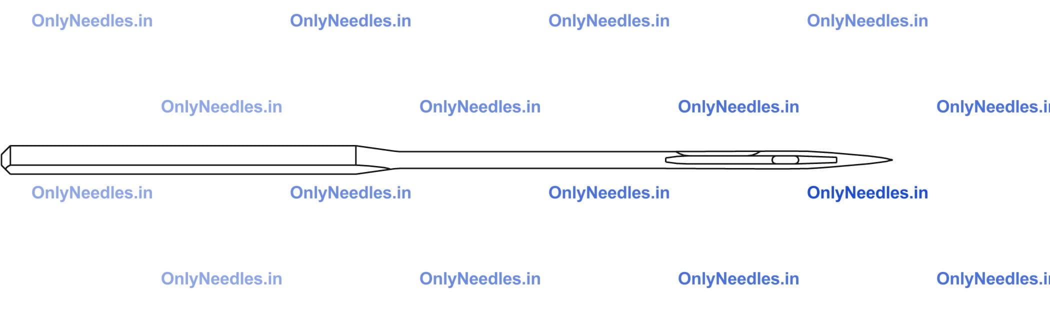 Needle — side view