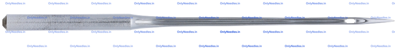Needle — rear view