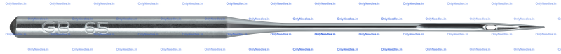 Needle — front view