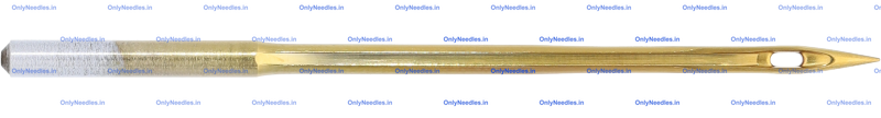 Needle — rear view